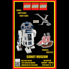 Lego, Star Wars, R2D2, Sidney Museum