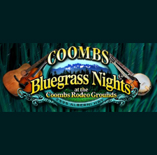 bluegrass nights logo, COOMBS, BLUEGRASS, NIGHTS, MUSIC, FIDDLE, BANJO, 