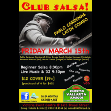 Club Salsa, Pablo Cardenas, Rafael Duvergel Channers, Armando Alvarez, Hector Ramos, Nicholas Marquez