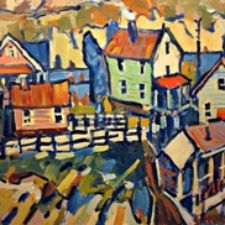 landscapes, landscape, landscape paintings, paintings of houses, art , paintings, acrylic paintings, paintings of landscapes, fine art, brian simons, house, houses, scene, colorful paintings, colorful artwork, colorful pictures, colorful scenes, colorful landscapes,