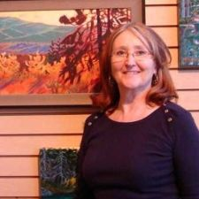 Mountains, Trees, lakes, local scenery, Nanaimo Artist, month of March, NALT.