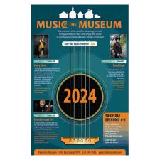 Museum, Poster, Music, Blues, Parksville