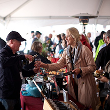 wine, tasting, sample, cowichan, savour, music, mill bay marina, barge