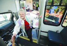 seniors, transit, bus, comox