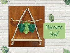 macrame, shelf, art, crafts, lostartsclub, craft nights