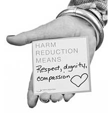 harm reduction, community, dignity, non-profit, overdose, crisis