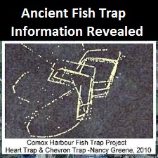 fish trap, estuary, K'omoks, Comox