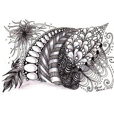 art, art class, art classes, classes, Zentangle, tangle, doodle, creativity, zen, stress relief, mixed media, journal, journaling, scrapbook, scrapbooking