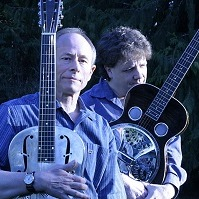 Doug Cox, Sam Hurrie, Cox & Hurrie, Live music, blues, roots, guitar, slide guitar, dobro, mandolin