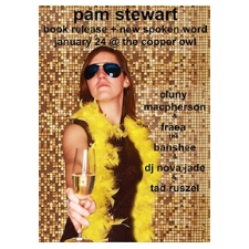 folk music, spoken word, pam stewart, poetry, slam, book release