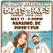comedy, stand-up, stand up, comic, comedian, Fat Head Productions, Lisa Baker, John Sheehan, Boats & Hoes comedy tour