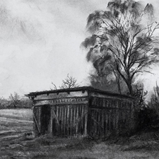 art, art classes, art courses, art school, drawing, charcoal, landscape, Landscape Drawing with Charcoal