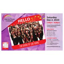 just in time choirs, fall concert, choir, music