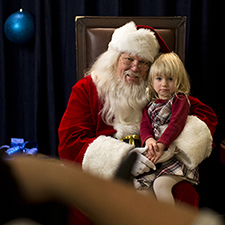 breakfast, santa, kids, family, picture
