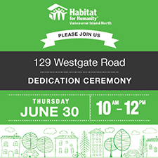 dedication, habitat, key ceremony