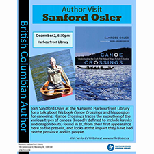 Canoe, Sanford Osler, Boat, Nanaimo, VIRL
