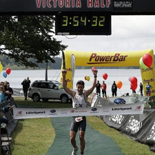 triathlon, race, finish line