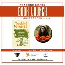 Book launch, local author, trees, nature, book, writing, 