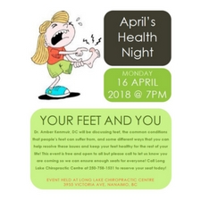 April's Health Night: Your Feet and You