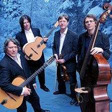 Van Django, Keith Bennett, LJ Mounteney, Christmas concert, gypsy jazz, jazz manouche