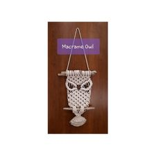 Macrame, Owl, Arts, Crafts, Workshop, LostArtsClub, Nanaimo, Home, Decoration