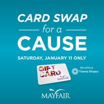 card swap, Victoria Hospice, Mayfair