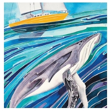 Andrea England, painting, watercolour