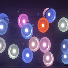 exhibition, installation, contemporary, art, sculpture, industrial, lights, sound, algorithm