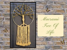tree of life, macrame, art, crafts, lostartsclub, craft nights