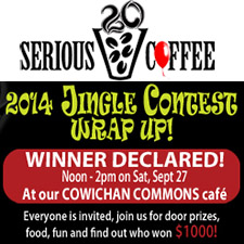 Serious Coffee's 2014 Jingle Contest Wrap-up Party