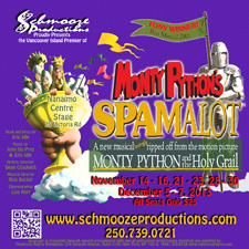 Schmooze Productions' Spamalot Auditions