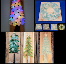 Seaglass, Lost Arts Club, Crafts, art, nanaimo