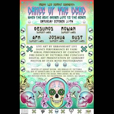 Halloween, Dance of the dead, progressive, dance, dj, rave, afterhours