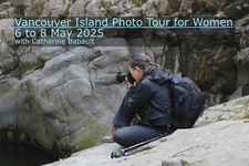 photography, tour, workshop, nature, women, Comox Valley