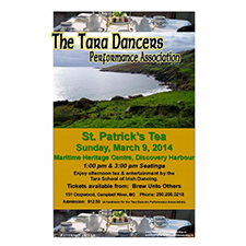 St. Patrick's Day, Afternoon Tea, Tara School of Irish Dancing, Celtic, Dance, Irish Music