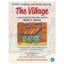 Mark A. Busby, VIRL, Author reading, Free event, Nanaimo