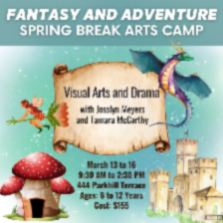 kids, kids art camp, visual arts, theatre
