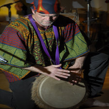drumming, exploring, creating