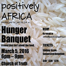 Hunger, Banquet, Fundraiser, Charity, Kenya, HIV/AIDS, Children, Nutirition