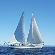 passing cloud, schooner, sailing, sail boats, marine, outdoors, expedition, outer shores expeditions