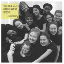 women, girls, diversity, dandelion dance