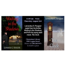 author, book, signing, reading, sale, literature, fiction, thriller, young adult, novel, chemainus, free
