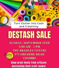 craft sale, craft, supplis, art, art supplies, sale, destash, 