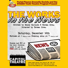 Stages, Youth, Theatre, The Works, In the News, Teresa Drew, Capitol Theatre, Port Alberni