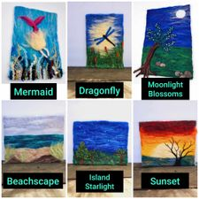 felting, pub, events, crafts, art, lost arts club, feltscape, landscape, nanaimo