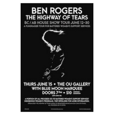 Music, house show, Ben Rogers, Fundraiser