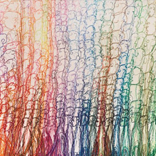art, art classes, art courses, art school, textiles, textil art, fabric, Drawing with Fabric