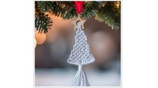 LostArtsClub, macrame craft, holiday decor, DIY tree, cotton rope art, festive crafts