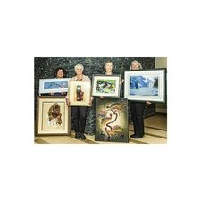 art, Earth Day, upcycled, recycled, sale, fundraiser, Courtenay, show