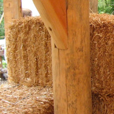Strawbale, Straw Bale, Plaster, Earthen Plaster, Timberframe